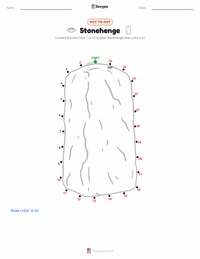 Stonehenge printable worksheet preview