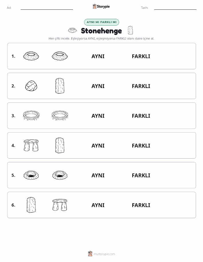 Aynı mı Farklı mı