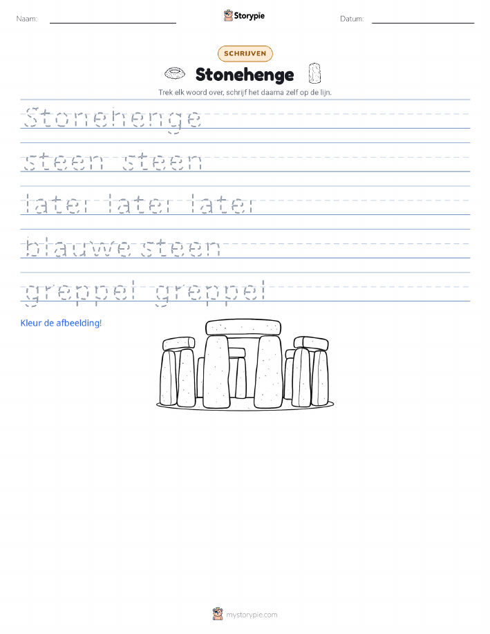 Schrijf Oefening