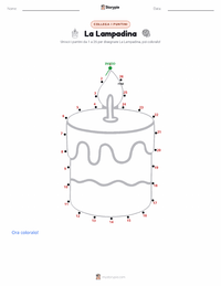 Anteprima della scheda stampabile di La Lampadina