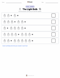 The Light Bulb printable worksheet preview