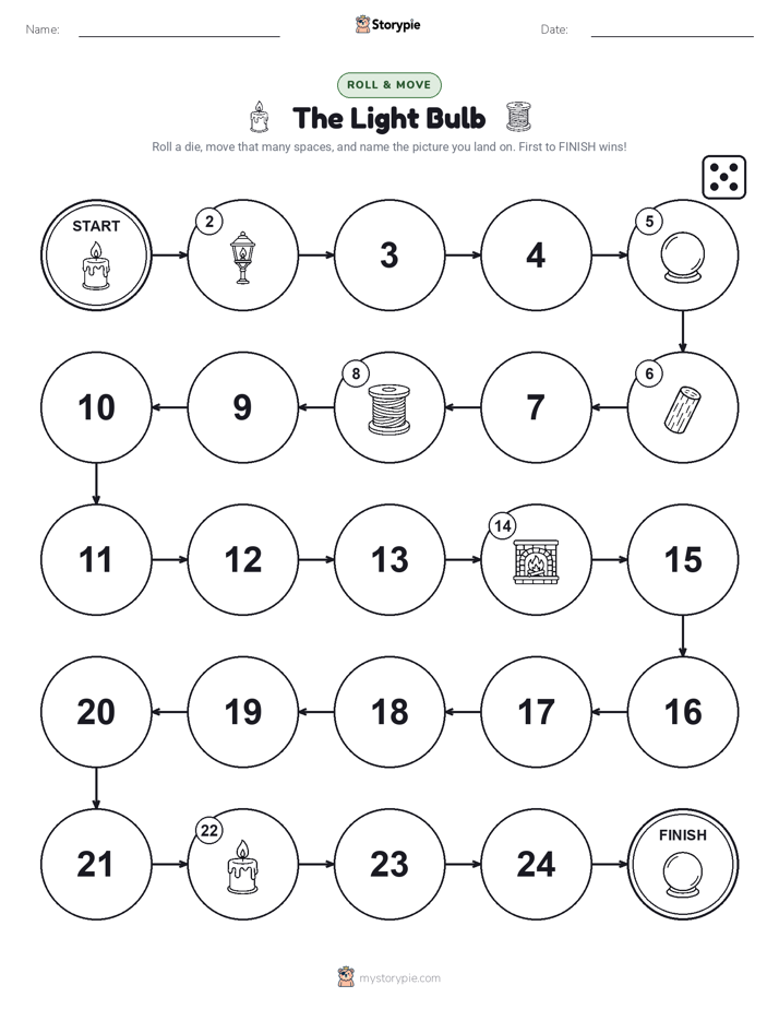 Roll & Move Game