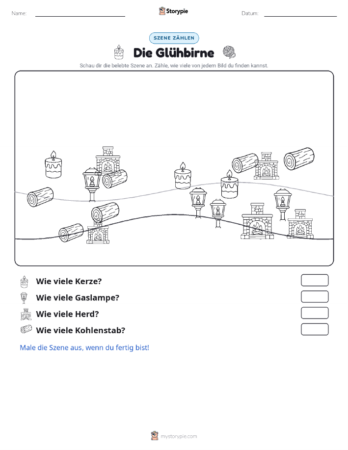 Zähl-Szene
