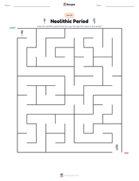 Neolithic Period printable worksheet preview