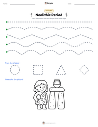 Neolithic Period printable worksheet preview