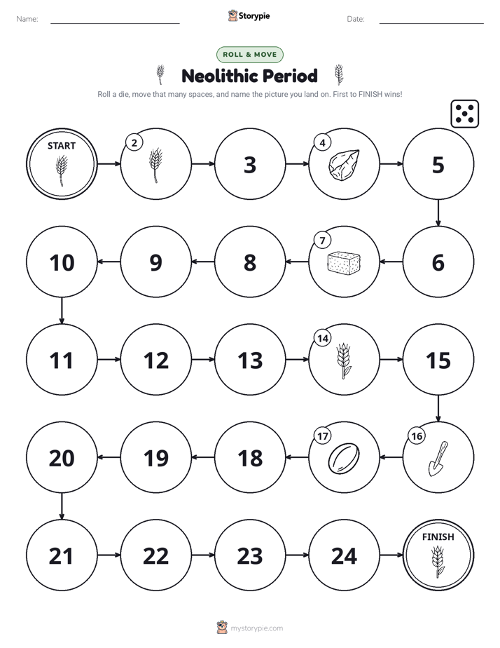 Roll & Move Game