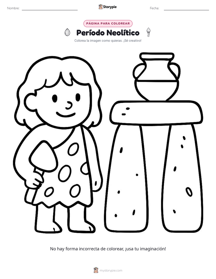 Página para Colorear