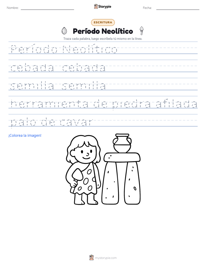 Práctica de Escritura