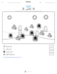 انقلابین پرنٹ کرنے کے قابل ورکشیٹ کا پیش نظارہ
