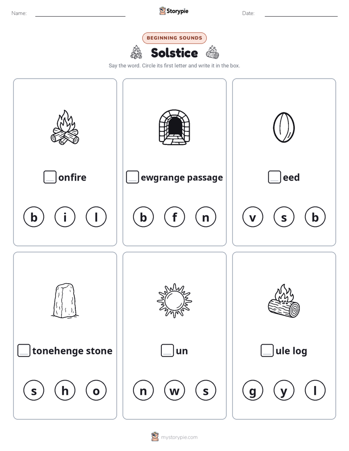 Beginning Sounds