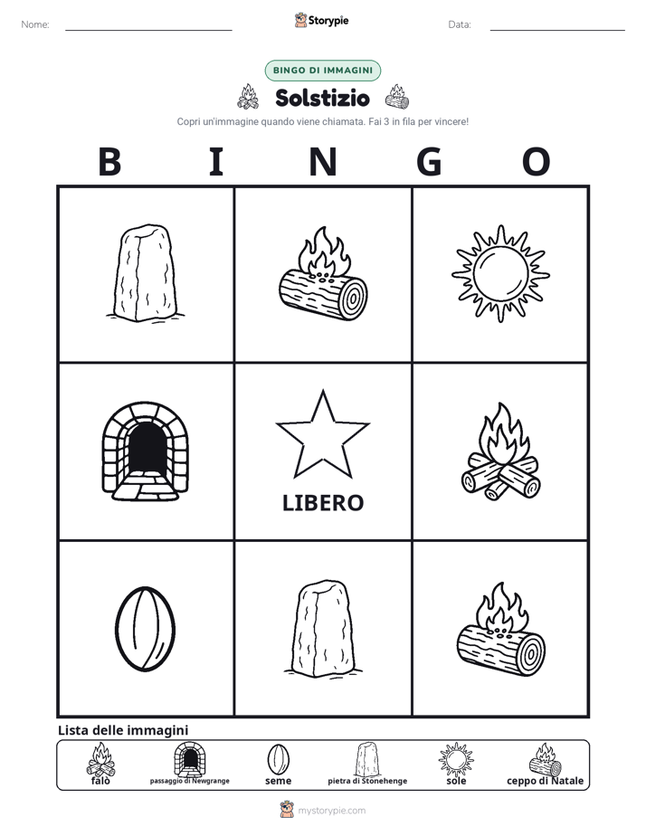 Bingo delle Immagini