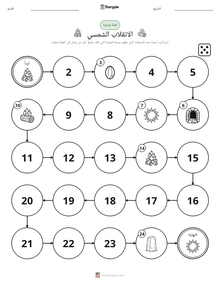 لعبة لف و تحرك