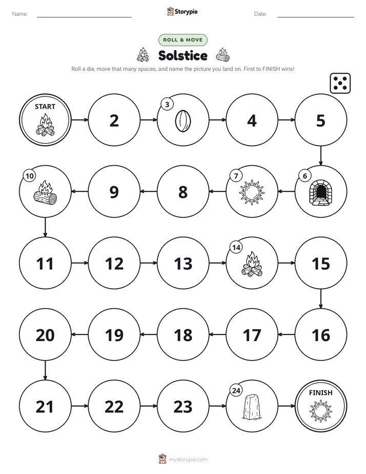 Roll & Move Game
