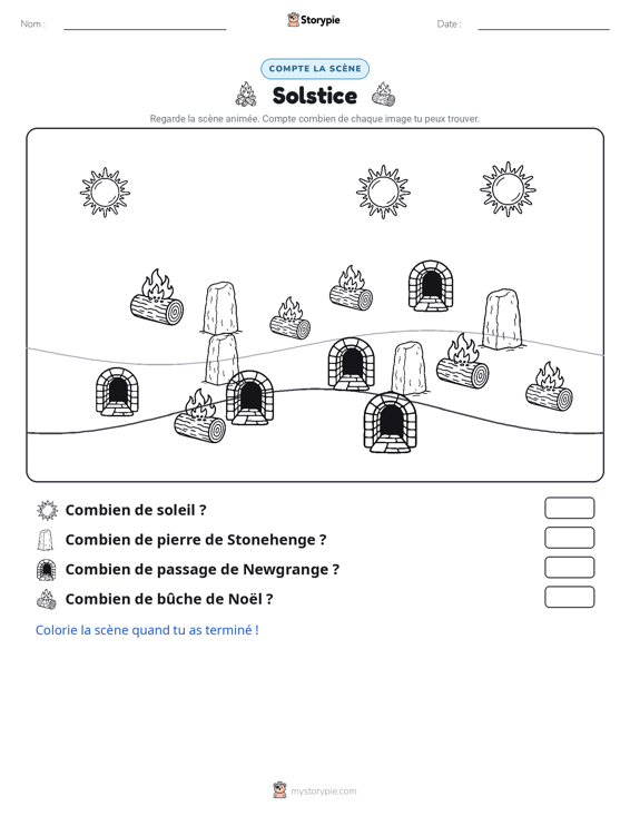 Scène de Comptage
