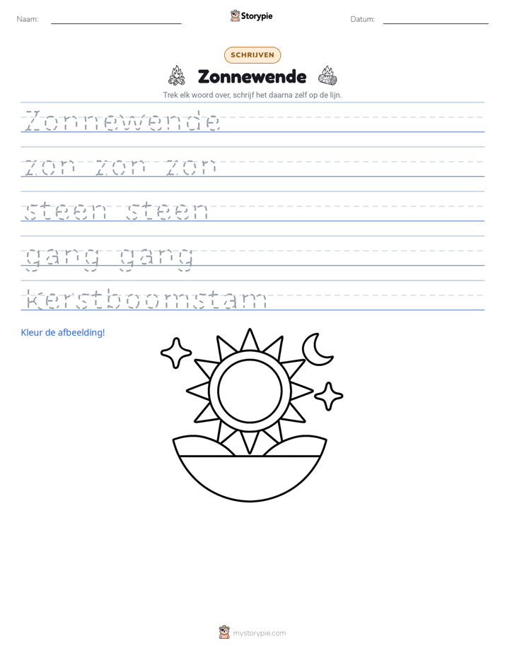 Schrijf Oefening