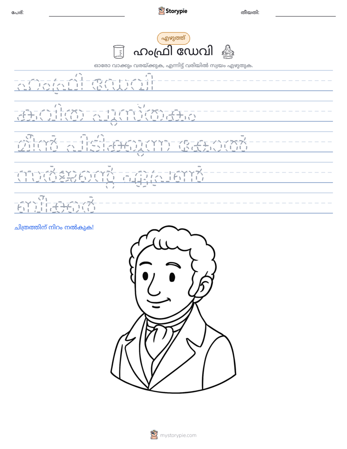 എഴുത്ത് പരിശീലനം