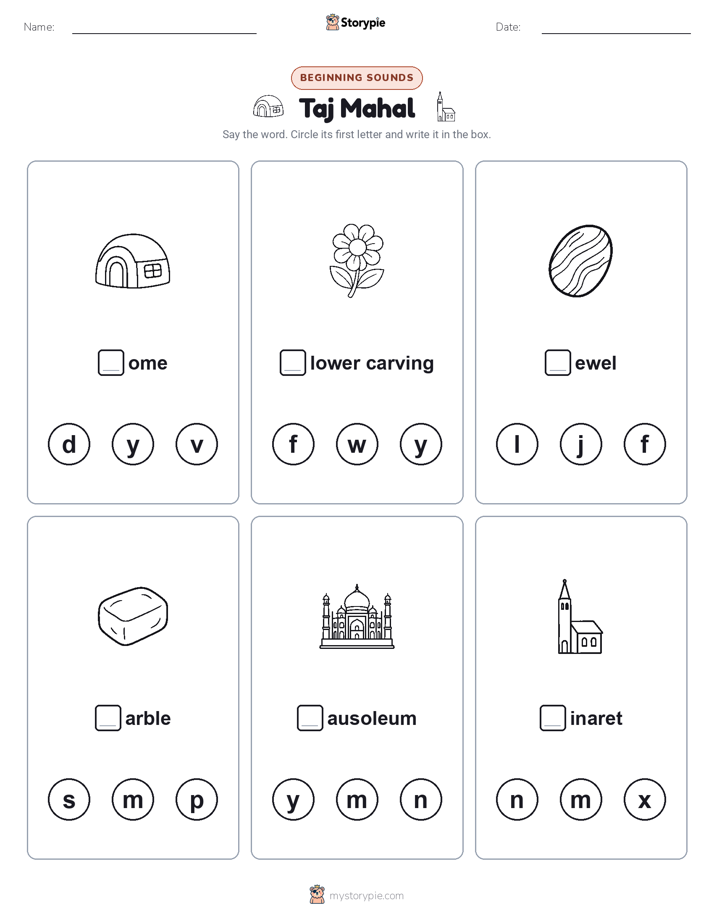Beginning Sounds