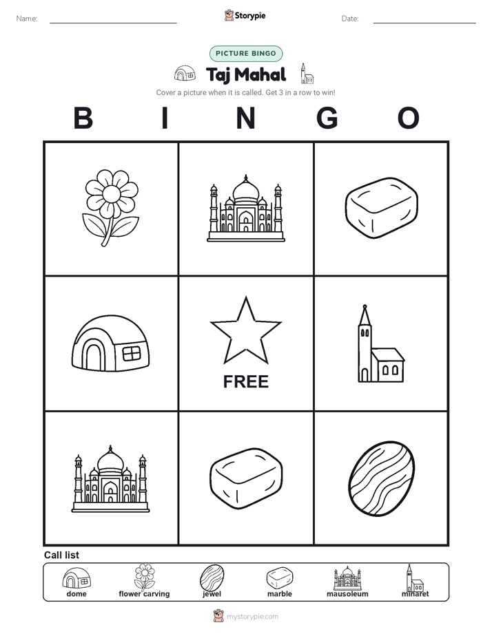 Picture Bingo
