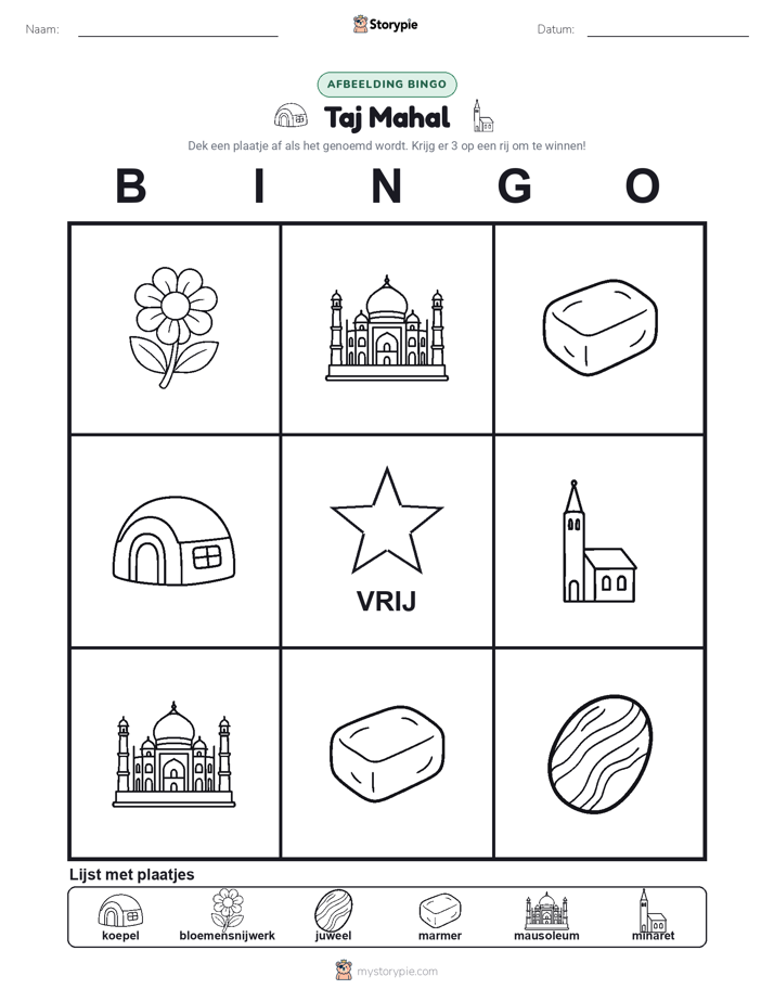 Afbeelding Bingo