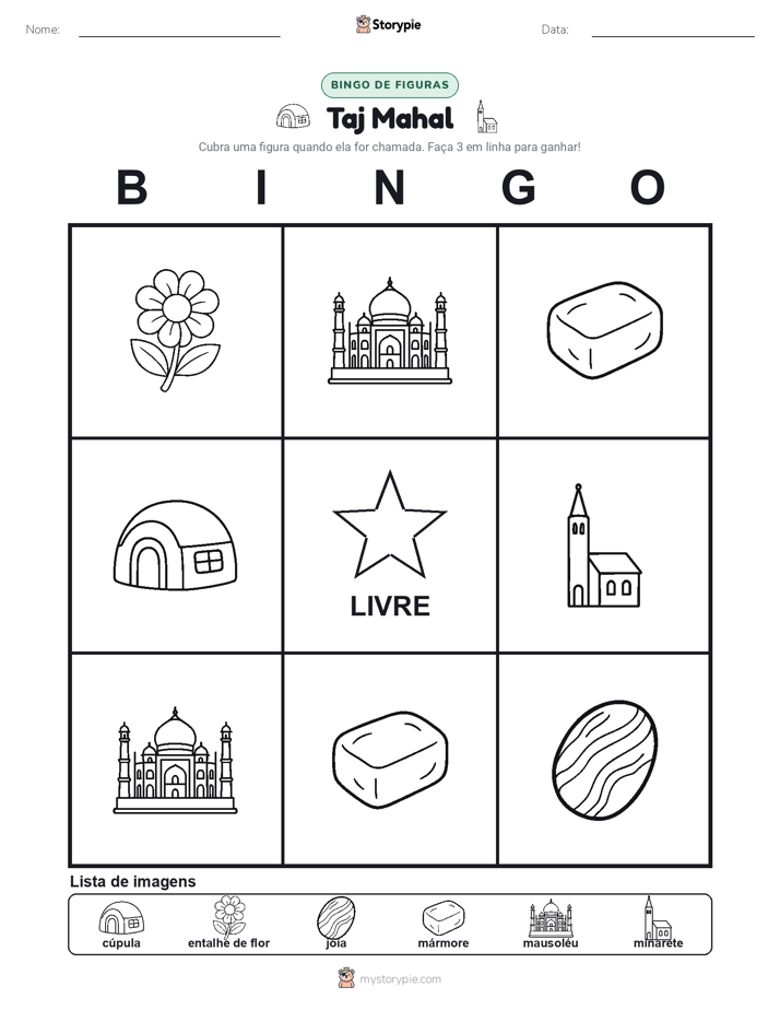 Bingo de Imagens