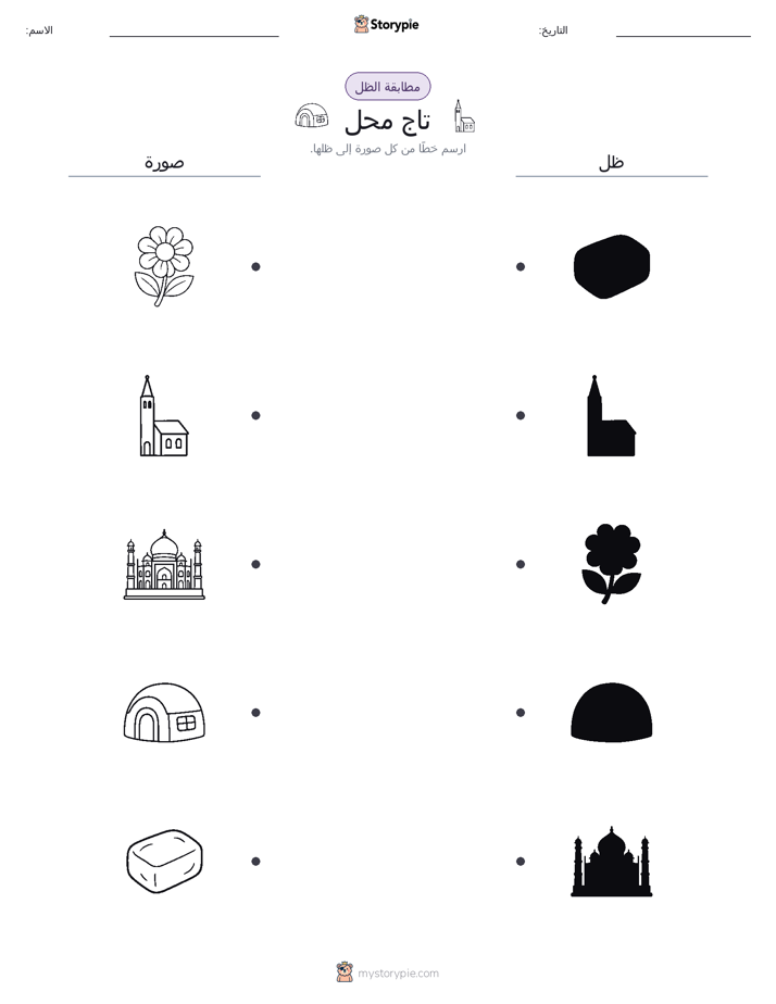 مطابقة الظل