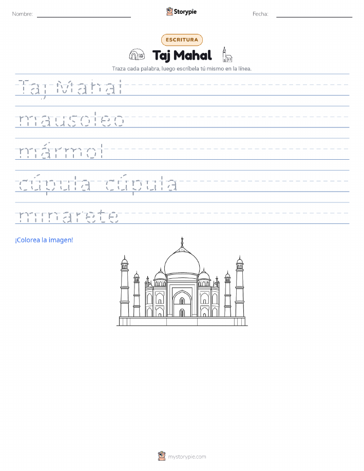 Práctica de Escritura