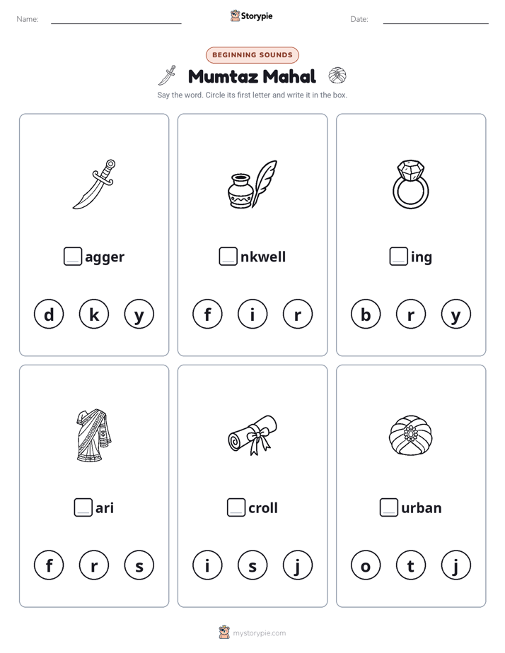 Beginning Sounds