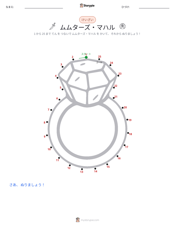 点つなぎ