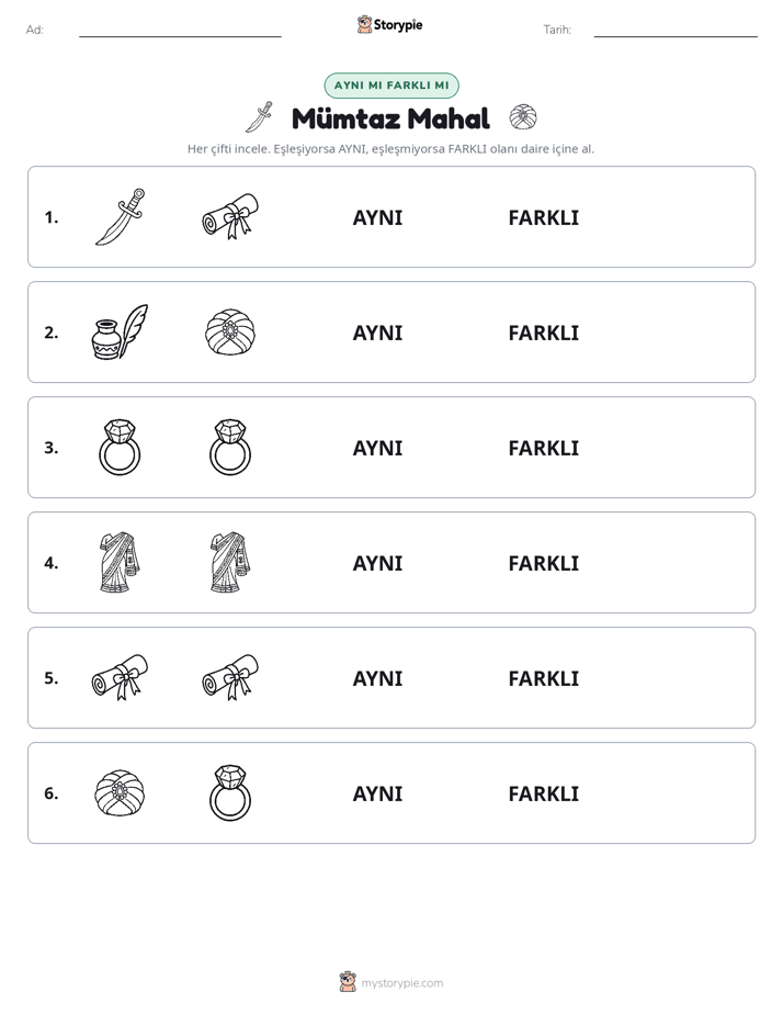 Aynı mı Farklı mı