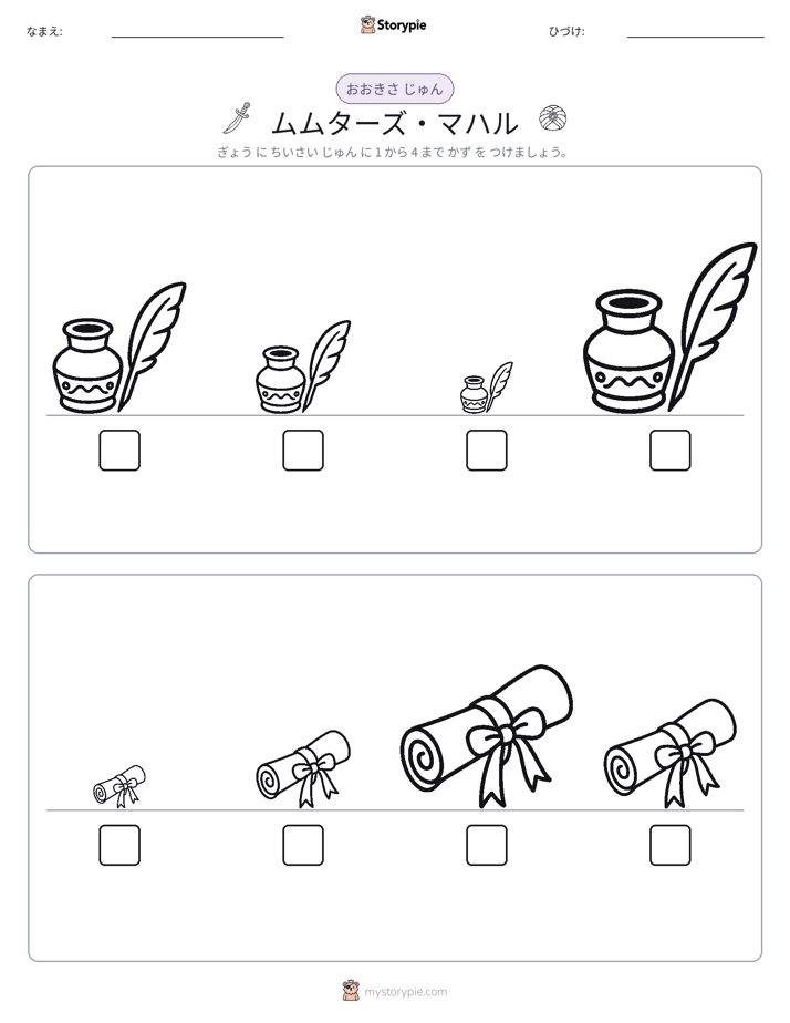 サイズ順