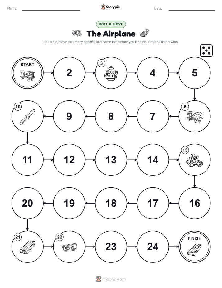Roll & Move Game