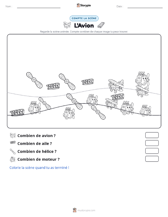 Scène de Comptage