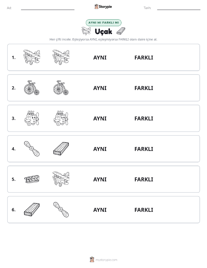 Aynı mı Farklı mı
