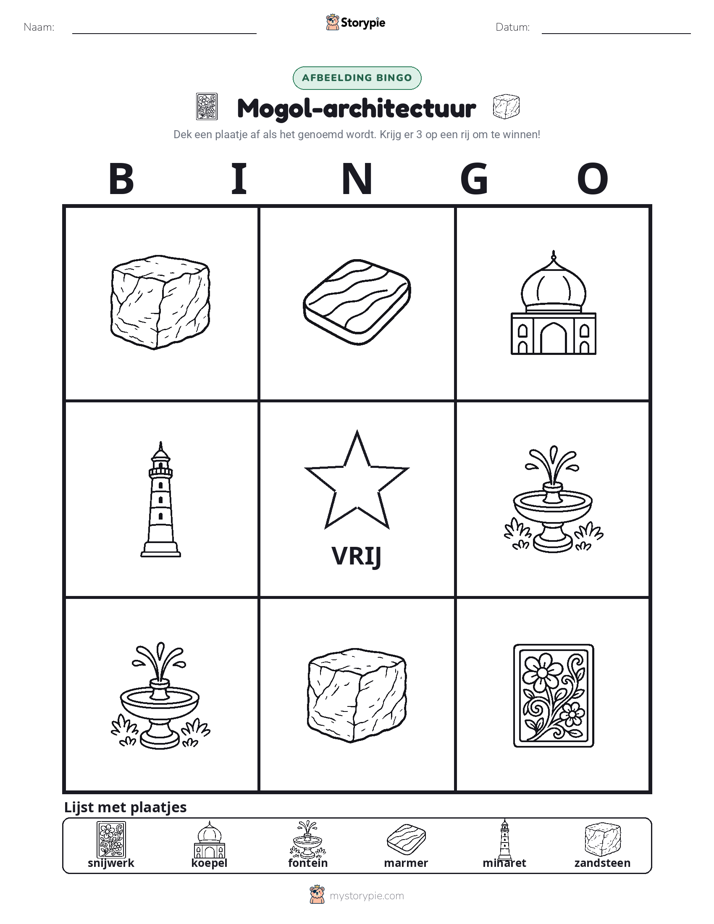 Afbeelding Bingo