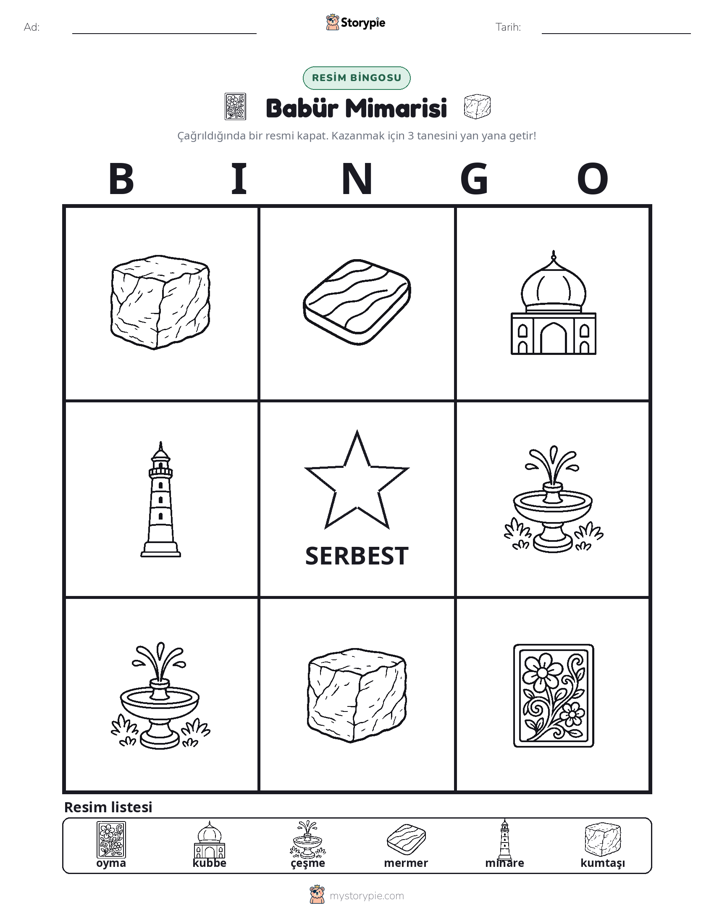 Resim Bingo