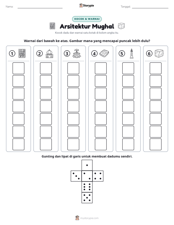 Gulung & Warnai
