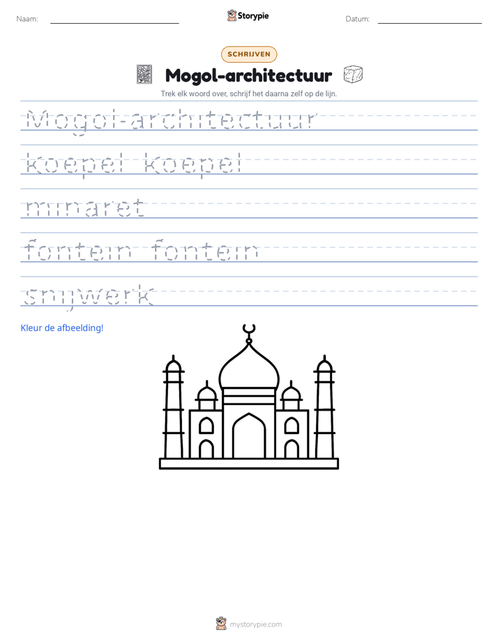 Schrijf Oefening