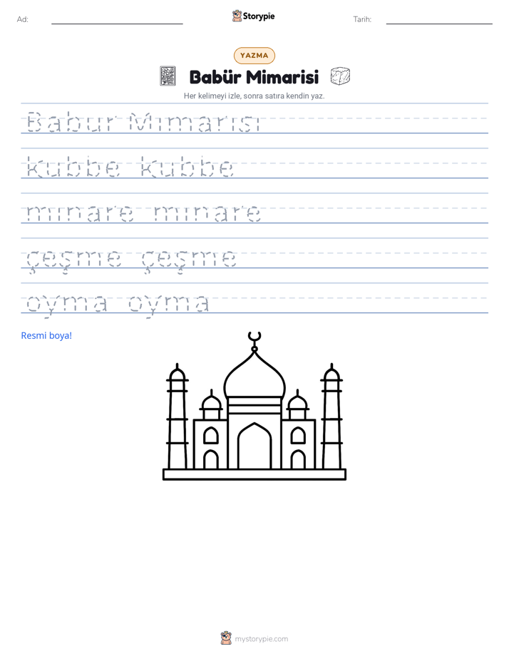 Yazma Pratiği