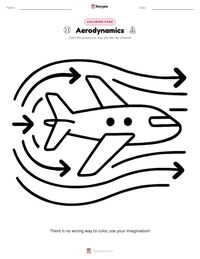 Aerodynamics printable worksheet preview
