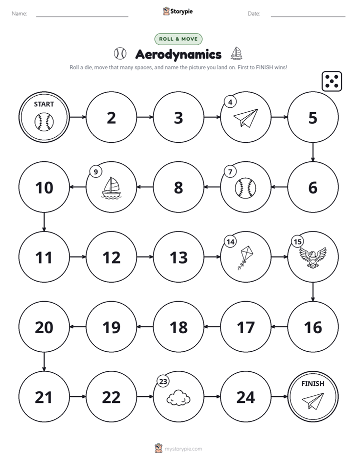 Roll & Move Game