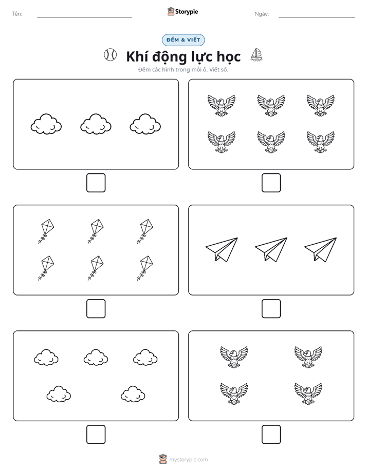 Đếm & Viết