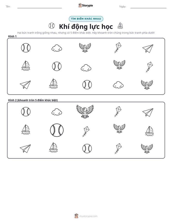 Tìm Sự Khác Biệt