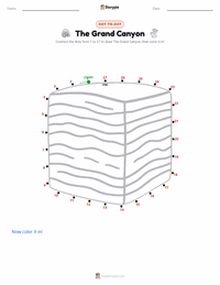 The Grand Canyon printable worksheet preview
