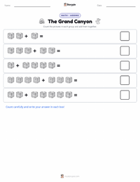 The Grand Canyon printable worksheet preview