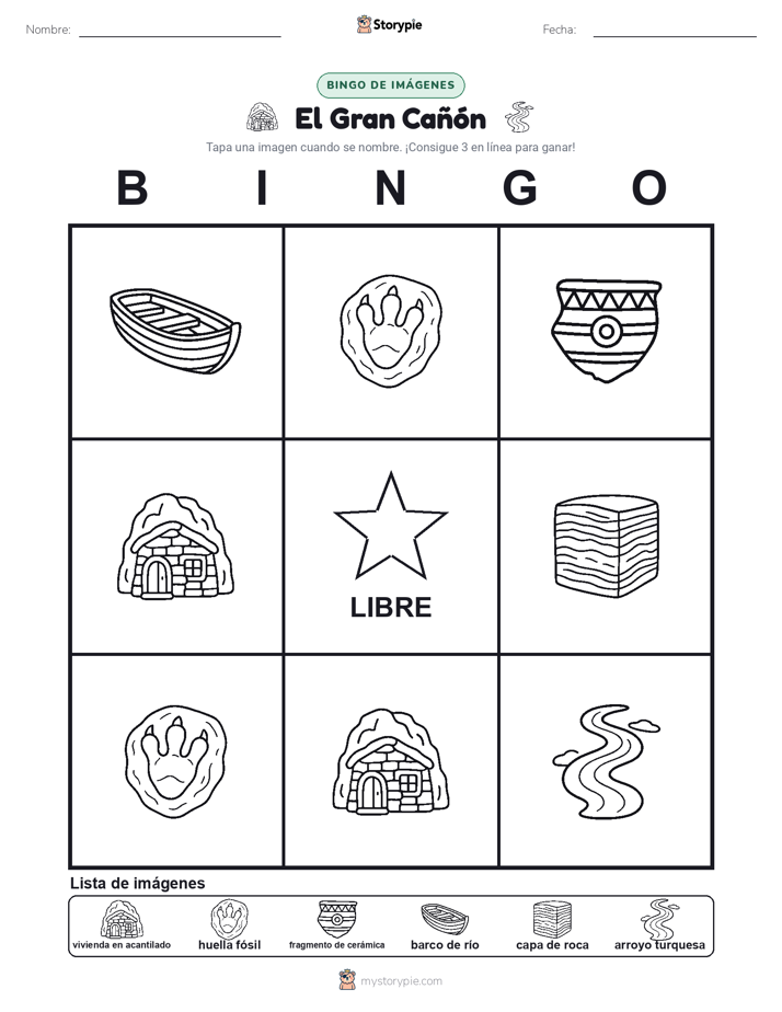 Bingo de Imágenes