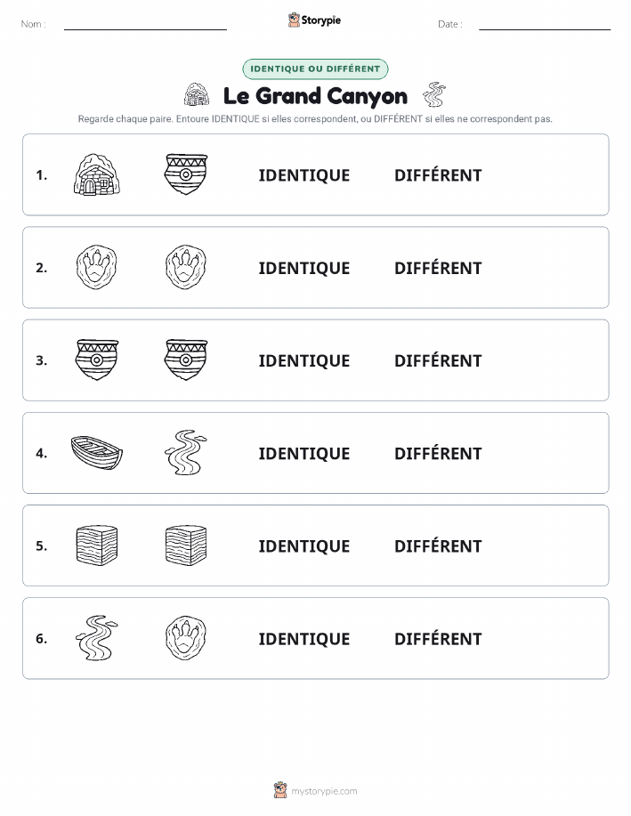 Identique ou Différent