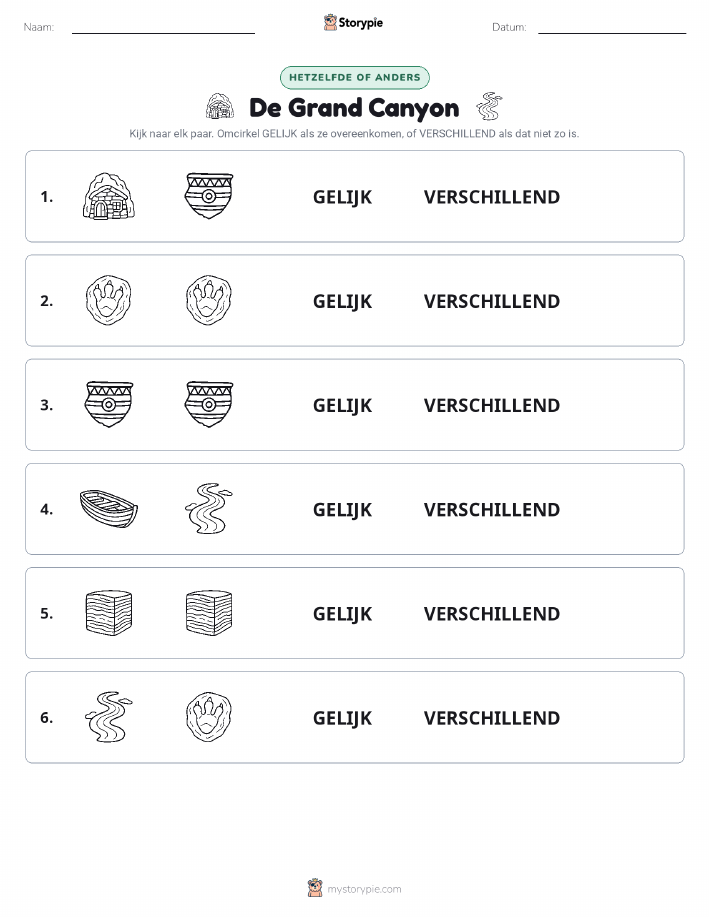 Zelfde of Verschillend