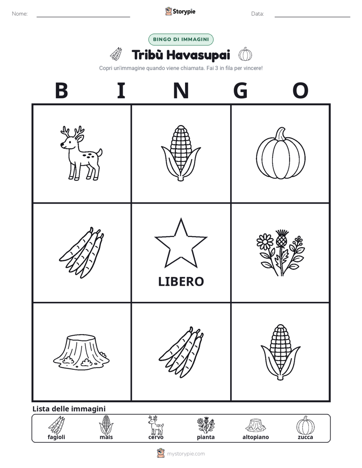 Bingo delle Immagini