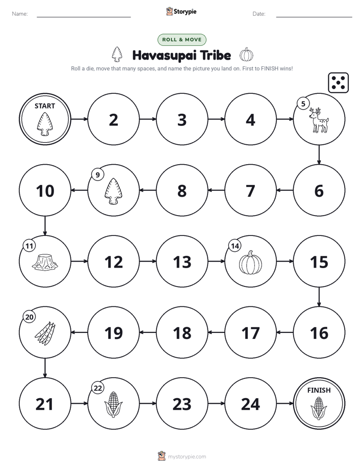 Roll & Move Game
