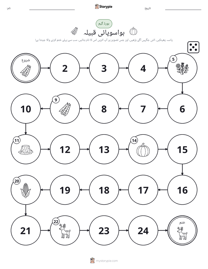 رول اور منتقل کریں کھیل
